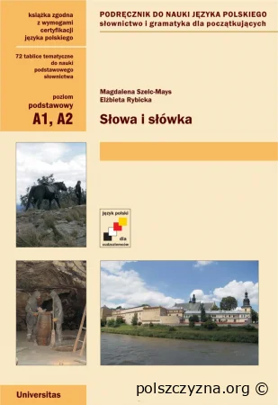 Słowa i słówka. Podręcznik do nauki języka polskiego. Słownictwo i gramatyka dla początkujących (A1, A2)