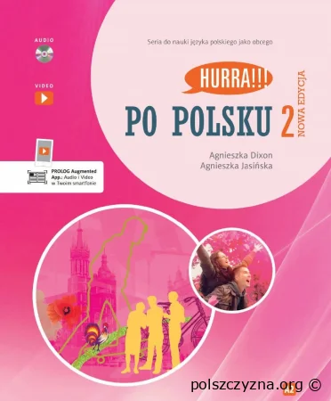 Hurra po polsku 2  Podręcznik + Zeszyt +DVD/MP3 