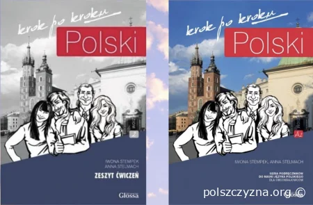 Polski krok po kroku A2-B1 + Zeszyt ćwiczeń  