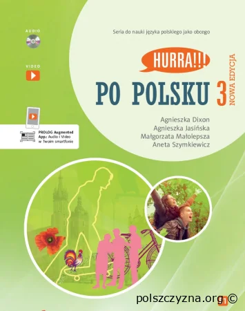 Hurra po polsku 3 Podręcznik studenta+ Zeszyt ćwiczeń+Podręcznik nauczyciela